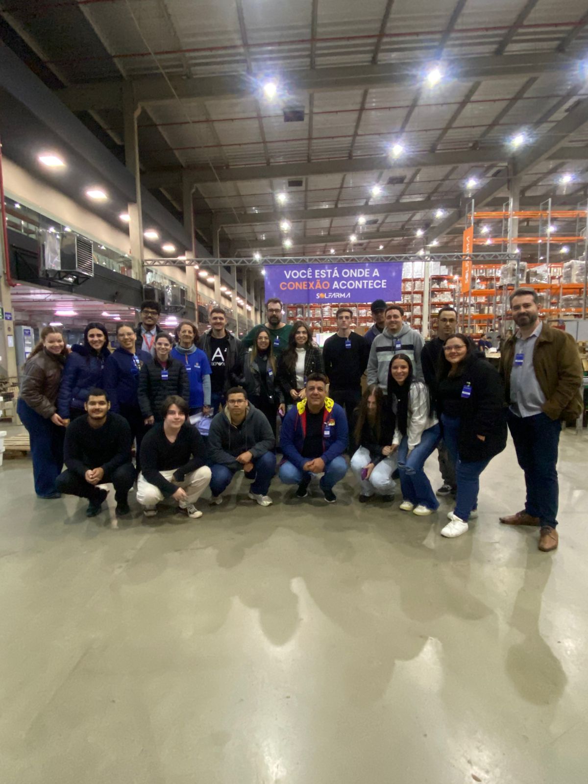 Visita Técnica ao Grupo Solfarma aproxima alunos de Administração da prática profissional